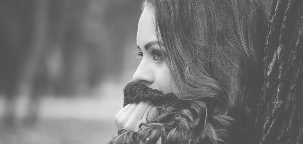 woman considering abortion