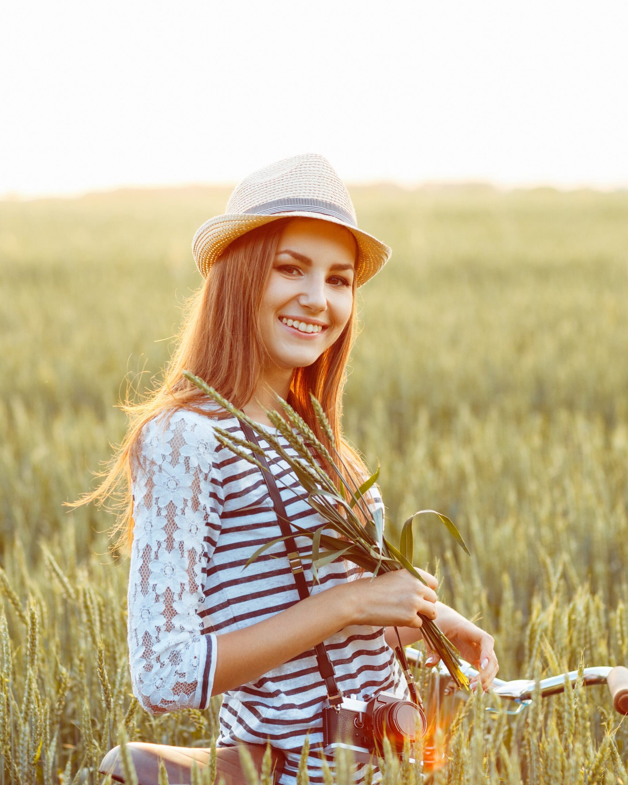 A woman thinking about the success rates