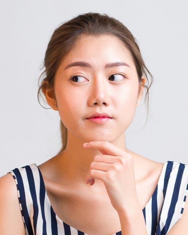 A woman thinking about creating her adoption plan